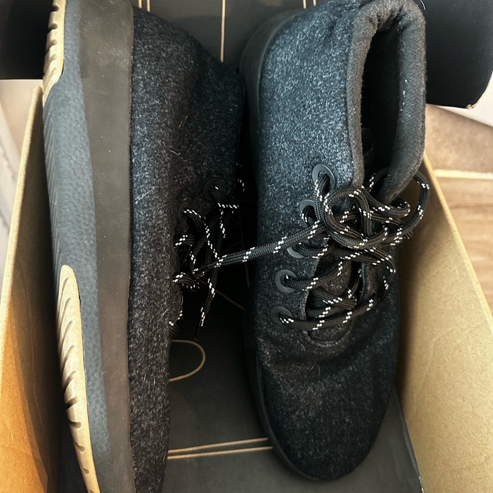 Allbirds Black Wool Runners Men's